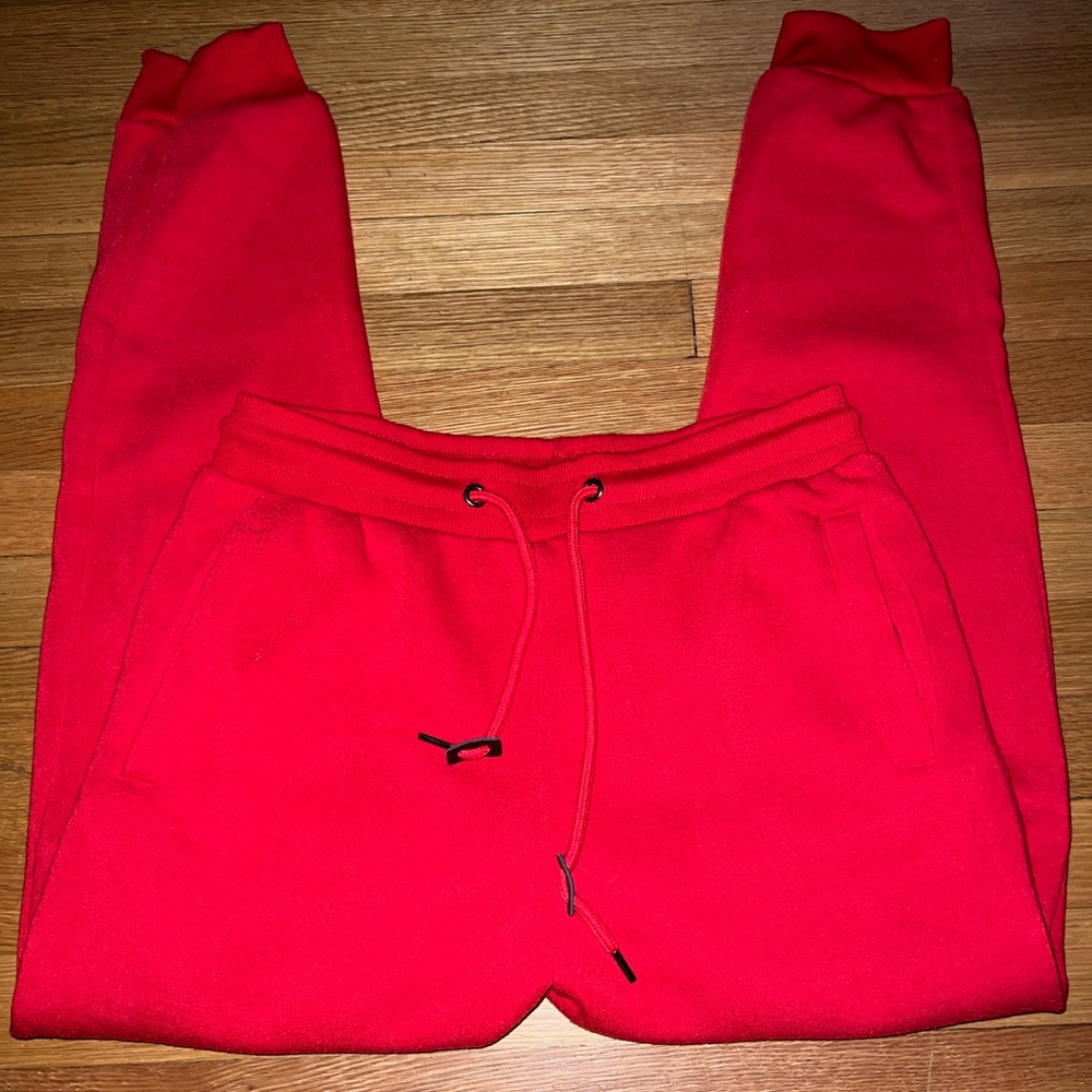 Galaxy by Harvic | Red Sweatpants | Size M